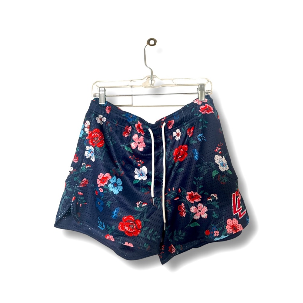Floral Lumber Legs “LL” Gym Shorts